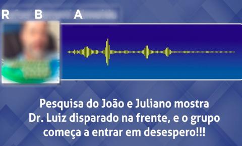 Gravação do WhatsApp sugere Dr. Luiz (PSDB) em 1° Lugar