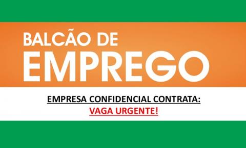 Vaga de Emprego com salário de R$ 3.000,00